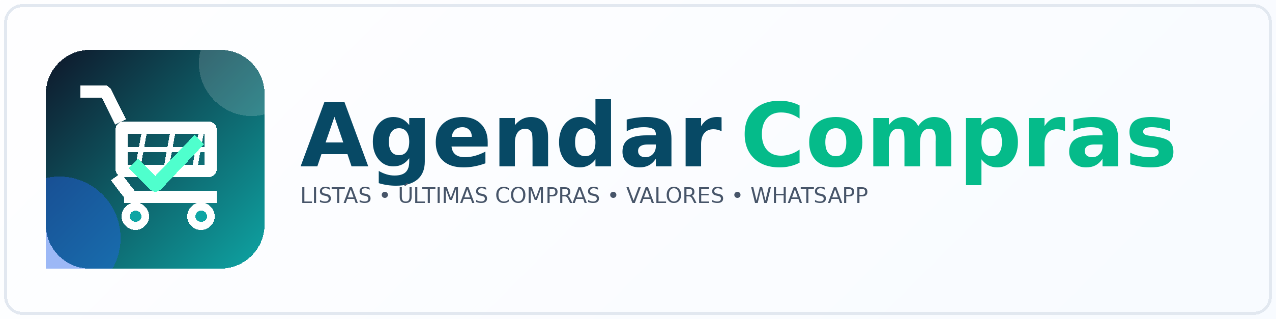 Agendar Compras